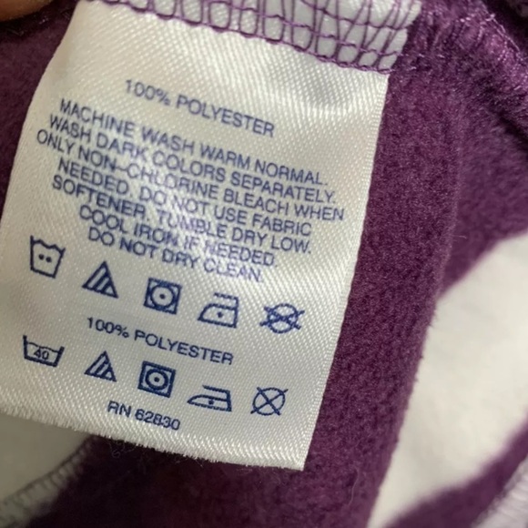 Lands End womens Popover fleece jacket S - Picture 3 of 4